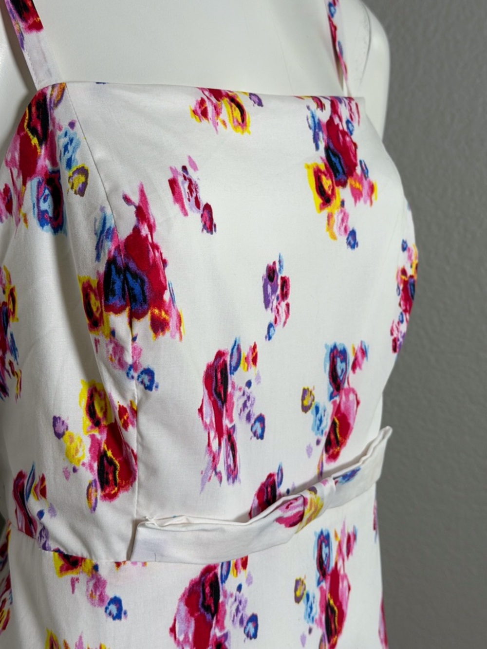 Prabal Gurung iMPOWER Floral Tiered Midi Dress NWT Fit & Flare Pockets Summer - Picture 6 of 8